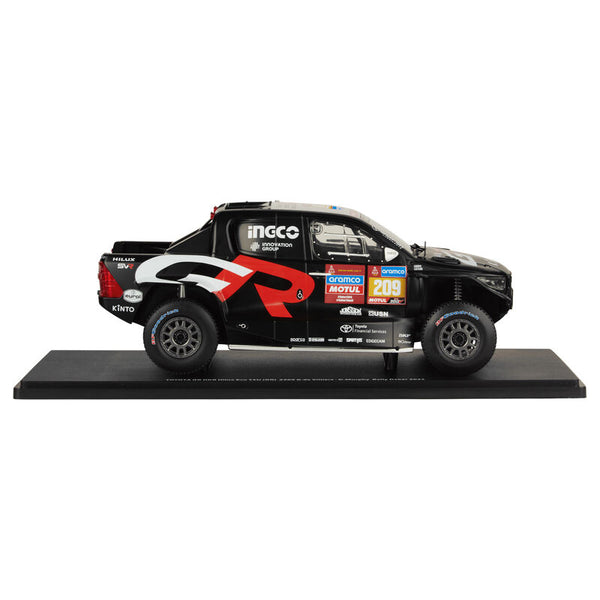 ミニカー DAKAR RALLY TOYOTA HILUX 2017 Toyota Hilux Dakar Rally Toyota Gazoo Racing 2023 #207