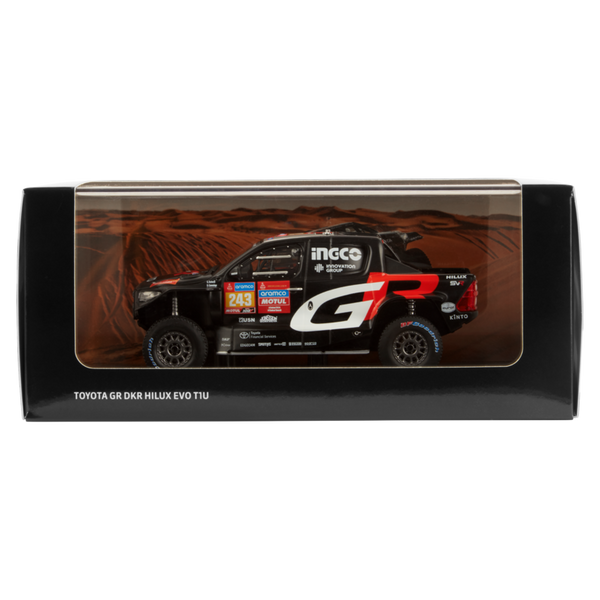GR DKR Hilux EVO Die-Cast 2024 Dakar Rally #243 Botterill and