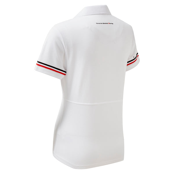 Toyota GR Ladies White Polo Shirt – TOYOTA GAZOO Racing Store