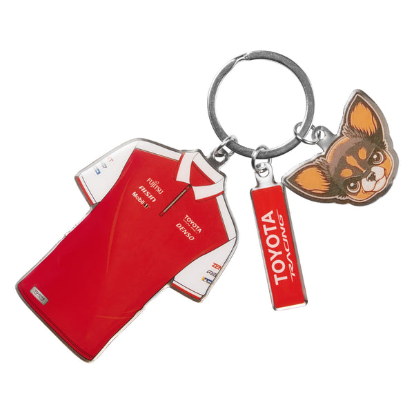 Pre-Order: NEW Toyota Racing WEC #7 Chihuahua Charm Keyring