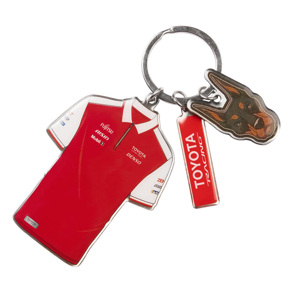 Pre-Order: NEW Toyota Racing WEC #8 Doberman Charm Keyring