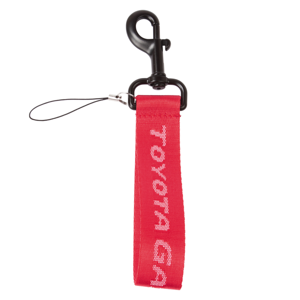 NEW Toyota GR Red Woven Keyring