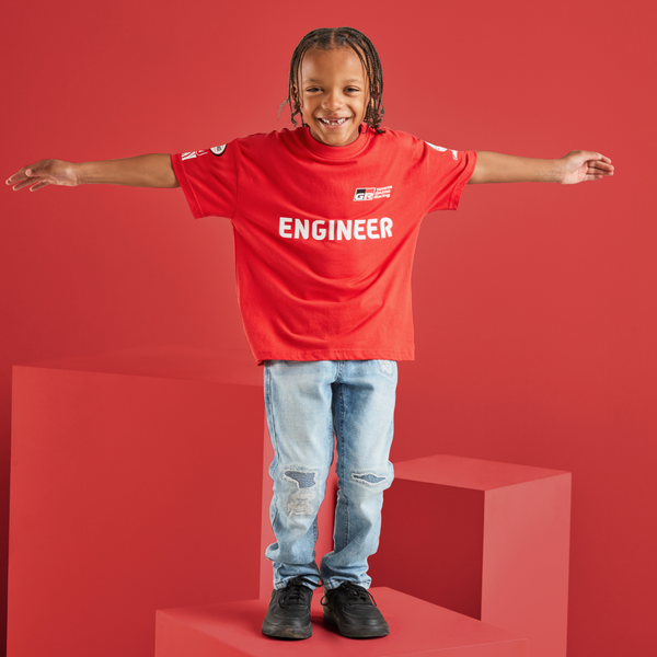 NEW Toyota GR Junior Short Sleeve Engineer T-Shirt