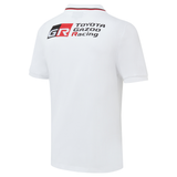 NEW Toyota GR Mens White Polo Shirt