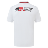 NEW Toyota GR Mens White Polo Shirt