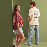 NEW Toyota GR Aichi Oversized T-Shirt Stone