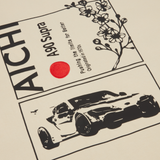 NEW Toyota GR Aichi Oversized T-Shirt Stone