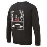 NEW Toyota GR Japan Oversized Sweatshirt Black
