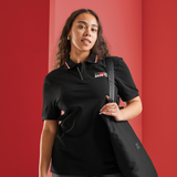 NEW Toyota GR Womens Black Polo Shirt