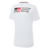 NEW Toyota GR Womens White Polo Shirt