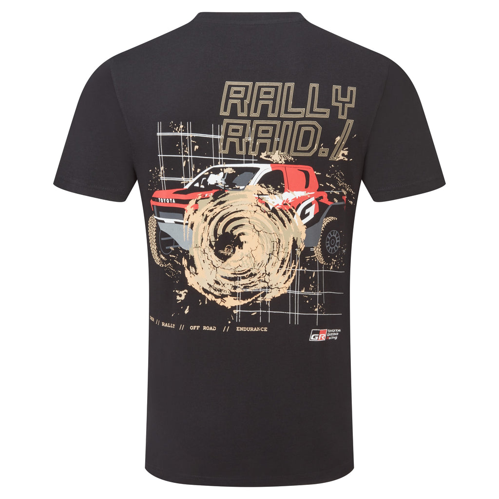NEW Toyota GR Rally Raid Black DKR T-Shirt