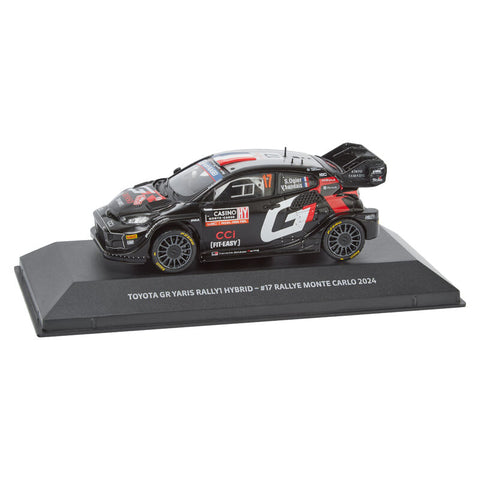 NEW TOYOTA GR YARIS RALLY1 HYBRID Monte Carlo 1:43 scale