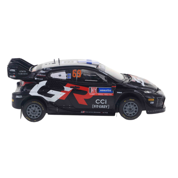 NEW TOYOTA GR YARIS RALLY1 HYBRID Rally Sweden 1:43 scale model car
