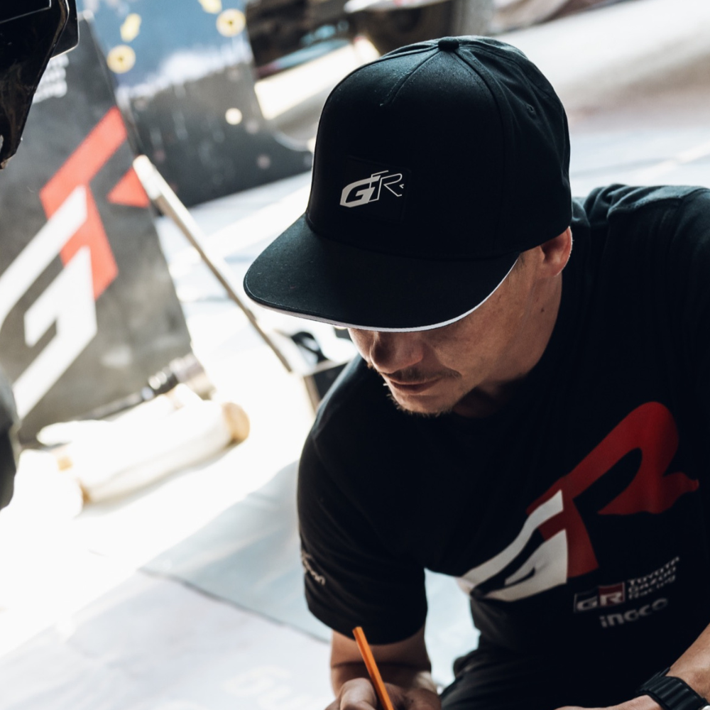 NEW Toyota Gazoo Racing Flat Peak Cap