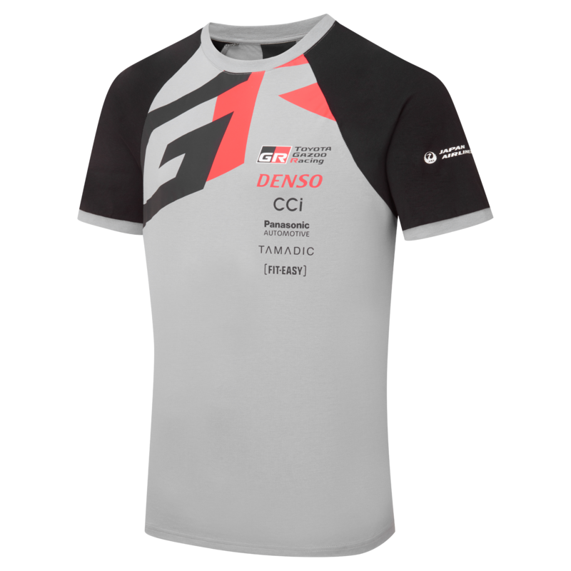 NEW 2025 Toyota Gazoo Racing WRT Silver T-Shirt
