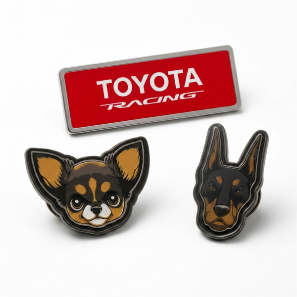 NEW Toyota Racing WEC Pin Badge Set
