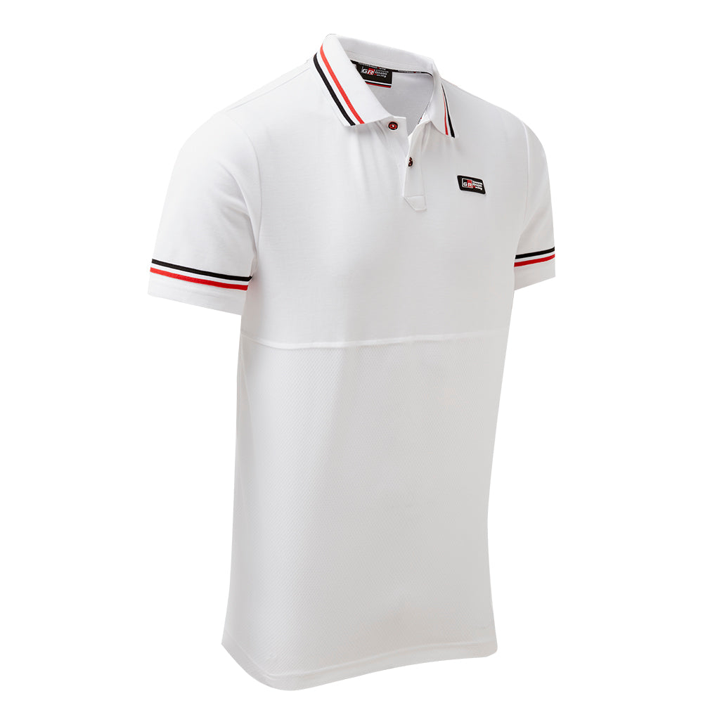 Toyota Gazoo Racing Men's White Polo Shirt